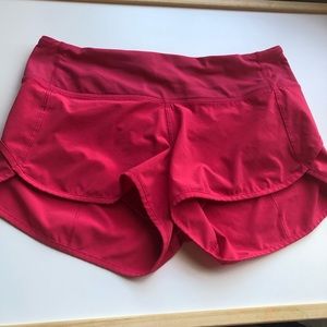 Lululemon speed shorts